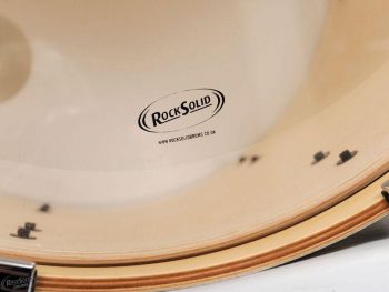 16" RockSolid 2 Ply Clear Bass Drum Skin