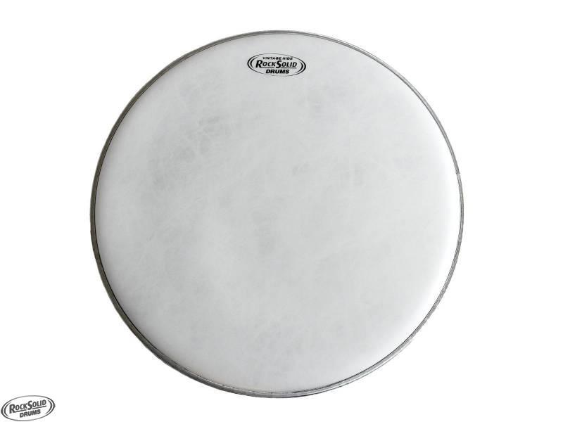 13" RockSolid Vintage Hide Fibre Skin Snare Drum Head Skin