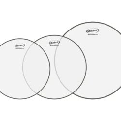 RockSolid Clear Tom Pack - 10", 12". 14", 16"