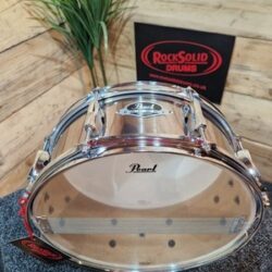 Pearl Export 14” x 5.5” Snare Drum - Current Model - Brushed Chrome Finish  #750