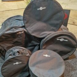 Gear4Music Set Of 6 Drum Bags For Drum Kit - #O0861