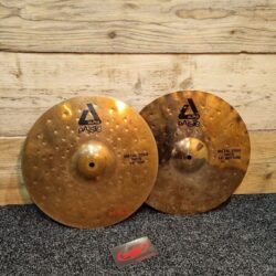 Paiste Alpha 14” Metal Hi Hat Cymbals - CuSn8 Bronze - #LT882