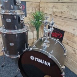 Yamaha Stage Custom Shellpack  Drum Kit BIRCH SHELLS -Matt Raven Black  - H#0949