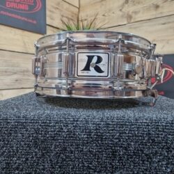 Rogers Big R Dynasonic 14" x 5.5" Chrome Over Brass Vintage Snare Drum