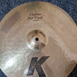 Zildjian K Custom  15" Fast Crash Cymbal For Drum Kit - W#0922