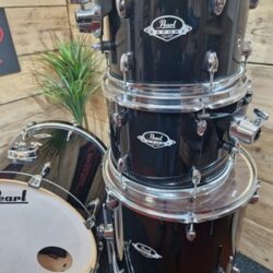 Pearl Export Jet Black Rock Drum Kit - #H0955